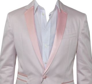 1000$ D&G DOLCE & GABBANA RUNWAY Tuxedo Blazer Jacket Veste Pink Rose 