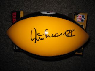 Art Rooney II Pittsburgh Steelers Signed Football COA