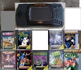 Used Atari Lynx II Console System 9 New Games SEALED 077000503077 