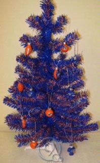   Gators 2 Foot Mini Artificial Christmas Tree + 12 Ornaments NEW