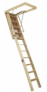 Century Industries 8 9 Wood Attic Ladder Model Bet 89