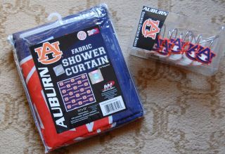 Auburn University Fabric Shower Curtain 72 12 Auburn University Shower 