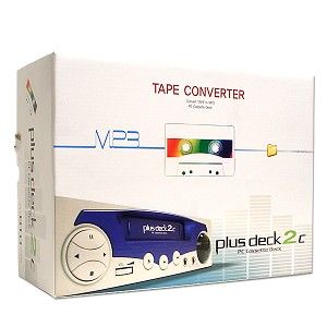 Audio Cassette Deck Converter Tape to  CD DVD for PC