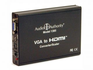 Audio Authority 1385 VGA to HDMI Advanced Video Scaler