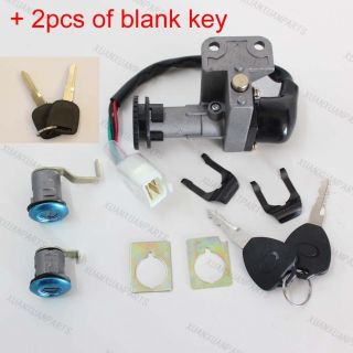    Switch Key Sets for Chinese ATV Scooter Moped 50cc 150cc Blank Key