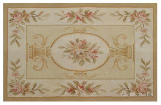 Aubusson Rug Mat Small Runner Antique French