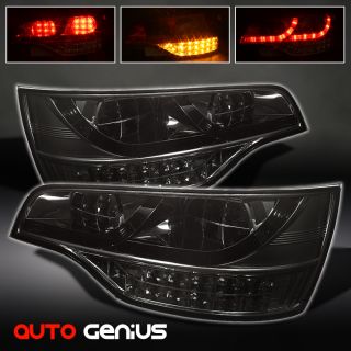 07 09 AUDI Q7 SMOKED PHILIPS LED PERFORM + LED SIGNAL FUNCTION TAIL 