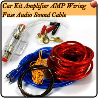 800W Car Amplifier Audio Sound Wiring AGU Fuse Cable Y3