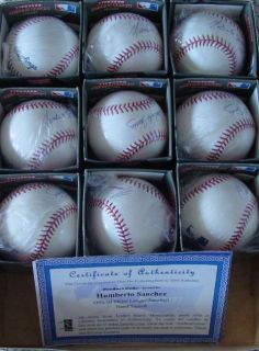 BALLS HUMBERTO SANCHEZ NEW YORK YANKEES SIGNED OML BALL COMES WITH 