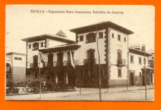 Expo Sevilla 1929 Exposition Pavillion Asturias Spain