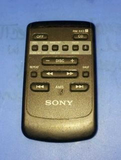 Sony RM x43 Car CD Changer Remote Control