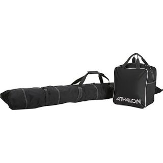 Athalon Two Piece Ski Boot Bag Combo Black