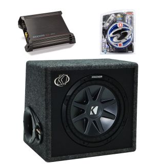 Kicker Car Audio 15 Single CVR15 Comp VR Speaker Enclosure Sub Box 