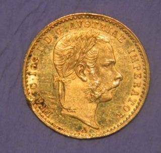 Austria Gold Coin Ducat 1866 Year 3 4909 986 Gold