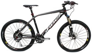 2011 ORBEA Alma s 30 USA 26 MTB XL Bike Carbon Fiber Black Complete 