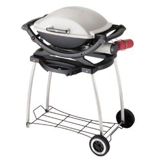 New Weber 6507 Rolling Cart for Weber Baby Q Gas Grill