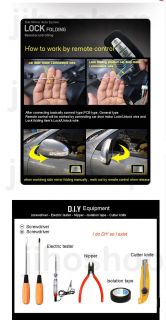 Side Mirror Auto Lock Folding System Modules(For Hyundai i30)
