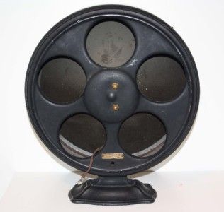 Atwater Kent Type E Radio Speaker   Art Deco Industrial Age Look