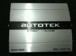 Autotek Street Machine SM4 800 Watt Amplifier