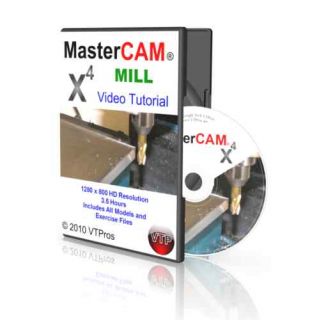 Mastercam x5 Mill Video Tutorial HD★★★ Free Ship★★★ 