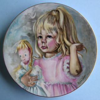 haviland parlon mother s day plate pinky and baby retail $ 55 at fine 