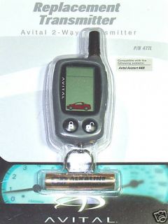 Avital Avistart 5303L 2 Way Replacement Remote Control