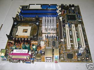 Asus P4P800 VM Socket 478 Pentium 4 Motherboard I O