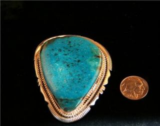 augustine largo sterling morenci turquoise bolo tie