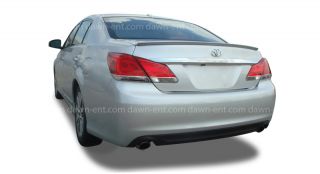   Painted Flexible Lip Style Rear Spoiler for 2011 2012 Toyota Avalon