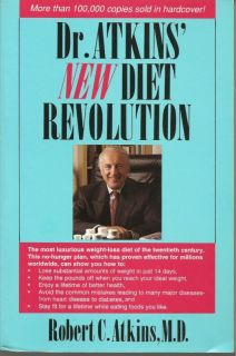 Dr Atkins New Diet Revolution by Robert C Atkins