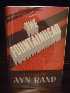 Ayn Rand The Fountainhead First Edition 1st Printing 1943