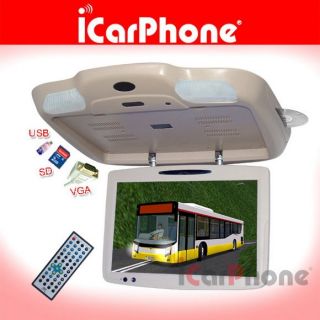 19Bus monitor Car DVD player TV  player 19 Roof mount DVD player 