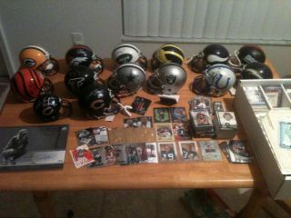 Huge Sports Autographed Memorabilia Collection Lot Walter Payton MUST 