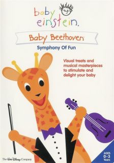 Baby Einstein Baby Beethoven Symphony Of Fun Disney New DVD R4