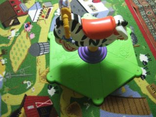Fisher Price Bounce Spin Zebra Go Baby Go Baby Toddler Ride on Toy 