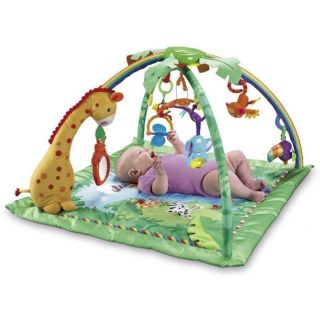 Fisher Price Rainforest Deluxe BABY Gym MELODIE & LIGH
