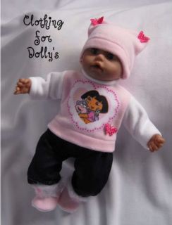 Baby Doll Clothes Outfit Fit Annabell Born 14 19 SC1