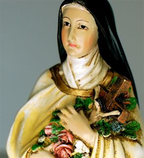   St Theresa Figurine Mother Little Flower Avilla Christian