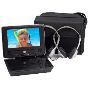 Audiovox D710PK 7 LCD Portable DVD with Accessories