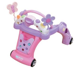 Kolcraft Baby Sit and Step 2 in 1 Activity Center Pink