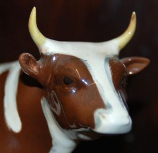 This auction is for this VINTAGE BESWICK Ayrshire Bull Ch.Whitehill 