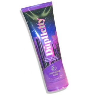 AUSTRALIAN GOLD DUPLICITY BRONZER TANNING BED LOTION SUNLESS
