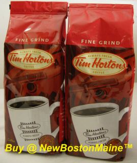 Canada Tim Hortons Horton’s Fresh Coffee 2 12oz Bags