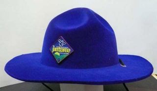 2007 World Scout Jamboree Baden Powell Style Hat Blue