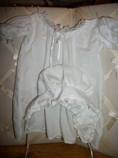 NIGHT GOWN AND NIGHT CAP FOR FELICITY AMERICAN GIRL DOLL RETIRED