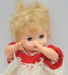 Vintage 1966 Baby Magic 18 Doll Deluxe Reading Corp Original Clothing 