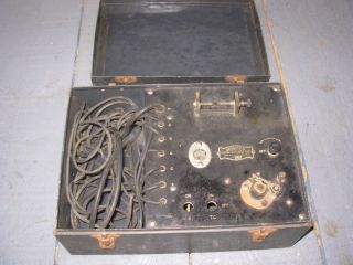 Antique Auto Monitor Testing Equipment Coil Tester