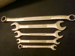 Craftsman Automotive Repair Shop Open Closed End Hand Tools Wrenches 