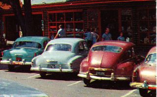 40s Autos Parked on James Street, Alexandria NY
