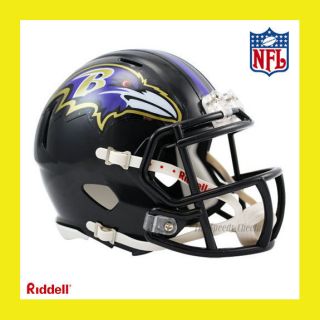 Baltimore Ravens Official NFL Mini Speed Football Helmet by Riddell 